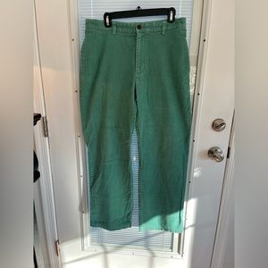 Vineyard Vines Green Corduroy Men’s Pants 35 x 30